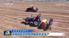 【正在但愿的郊野上】各地抢抓农时有序推进农